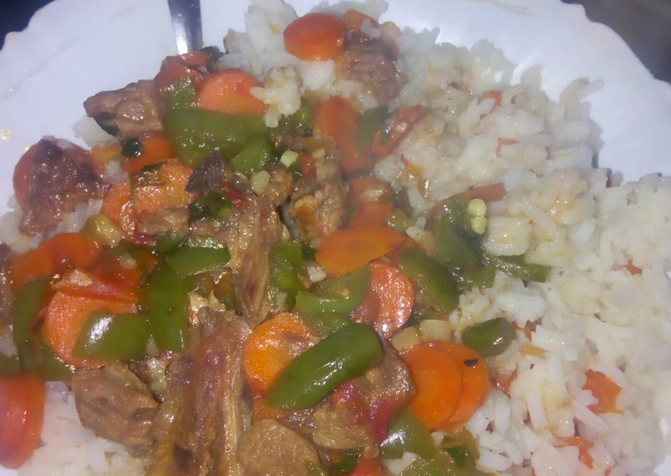 Beef with Rice