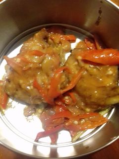 Foto resep Ayam goreng tumis cabe merah