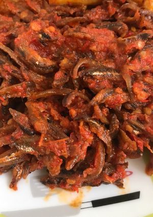 Foto resep Ikan teri medan sambal