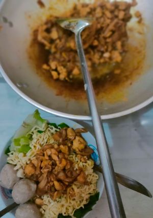 Foto resep Mie Ayam Jamur Bakso