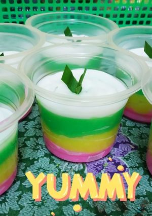 Foto resep Bubur sumsum pelangi