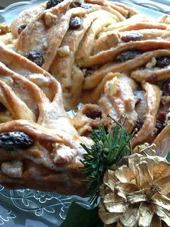 Una foto de Estonian Kringle o Trenza de canela