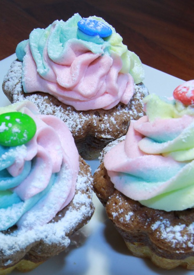 Una foto de Cupcake de Vainilla con buttercream