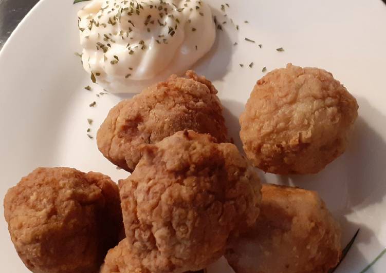 Albóndigas con alioli