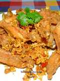 ปีกไก่ทอดผัดพริกกระเทียม