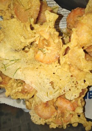 Foto resep Peyek udang renyah