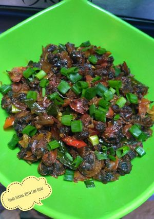 Foto resep Tumis Kerang Cabe Hijau