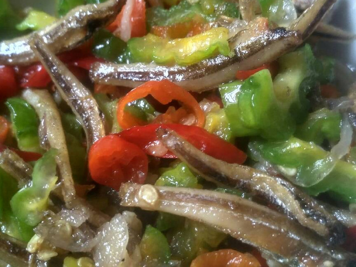 Resep Tumis pare teri pedas yang Lezat