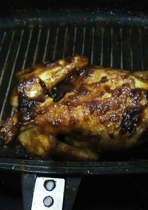 Foto resep Ayam panggang sederhana Kenny Rogers bumbu ala kadarnya