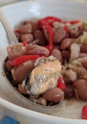 Foto di Insalata di borlotti