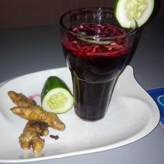 A picture of Zobo drinks.