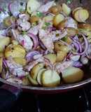 Mollejas al wok