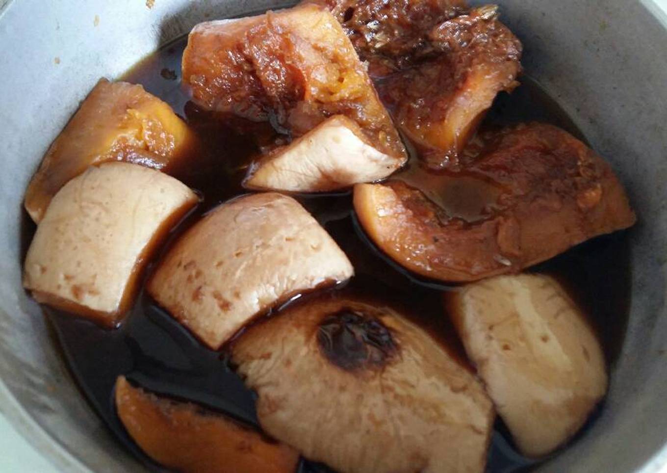 Calabaza en dulce panela