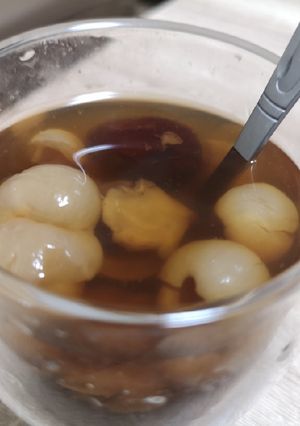 【電子鍋】桂圓紅棗茶 的食譜成品照片