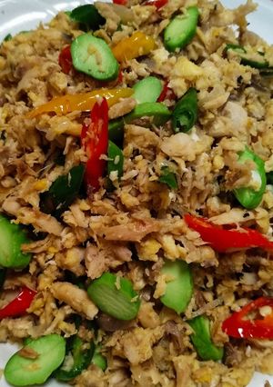 Foto resep Orak arik pindang telur