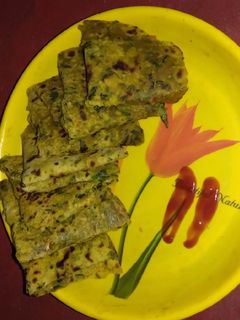 মেথি পরোটা (Methi paratha recipe in Bengali) রেসিপির প্রধান ছবি