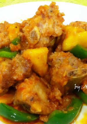 ★鳳梨鮮醬排骨★ 的食譜成品照片