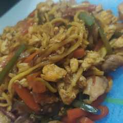Una foto de Fideos Teriyaki