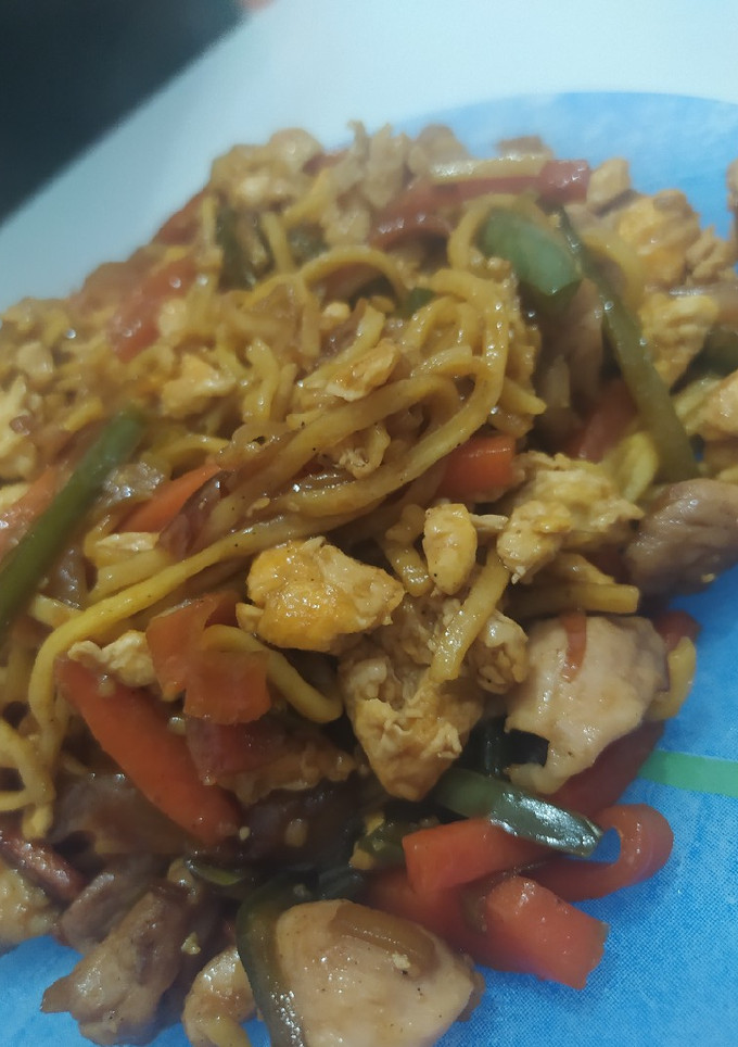 Una foto de Fideos Teriyaki