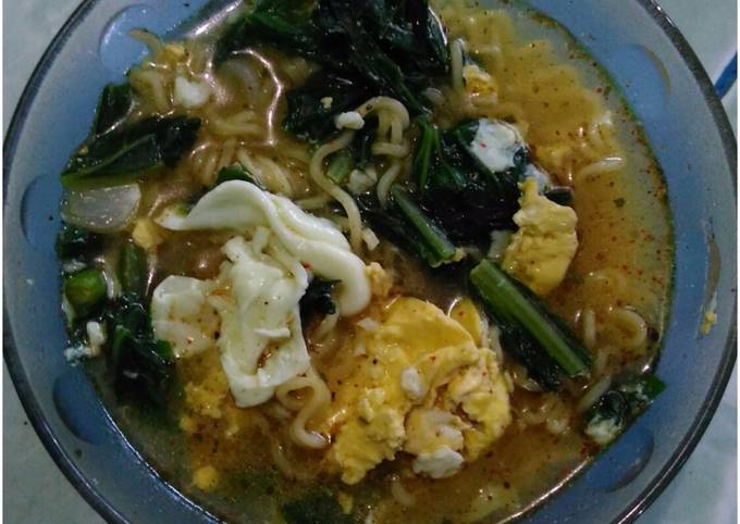 Resep Mie Rebus Sawi Oleh Fitri M Islami Cookpad