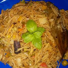 A picture of Semiya Biryani.