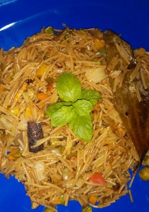 A picture of Semiya Biryani.