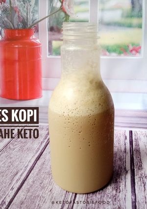 Foto resep Minuman sehat, es jahe kopi #keto #DEBM