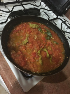 Una foto de Pescado a la veracruzana