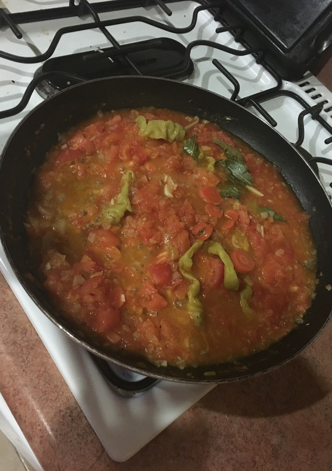 Una foto de Pescado a la veracruzana