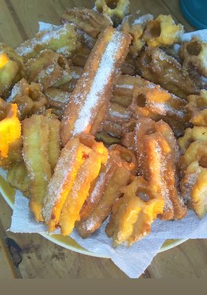 Una foto de Churros caseros