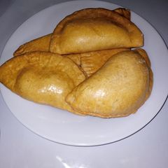 A picture of Baking fish pie.
