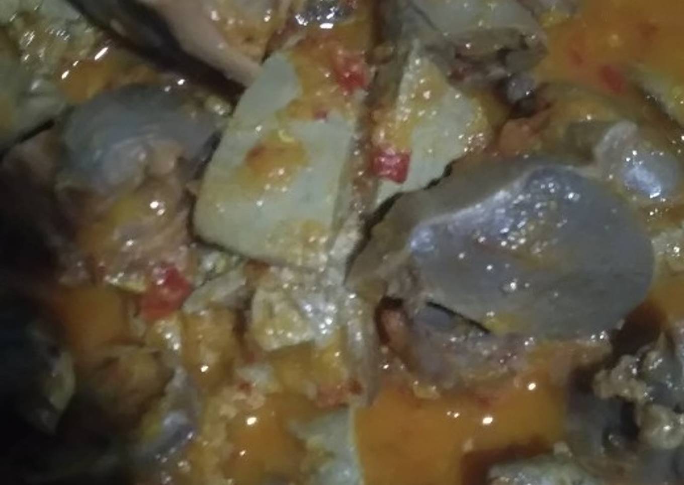 Ati Ampela Bebek Bumbu Rujak