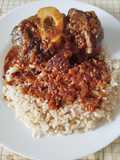 Ossobuco a la milanesa con arroz normal o integral