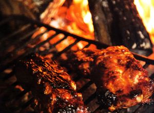 Una foto de Costillas de cerdo o bondiola a la BBQ de Grappamiel
