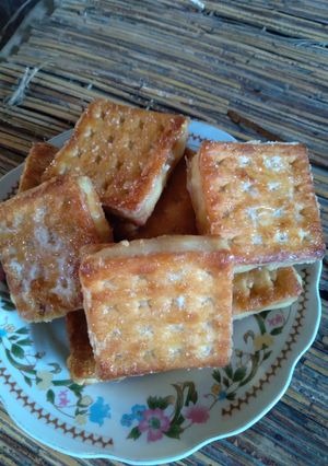 Foto resep Malkist fla susu tanpa margarin