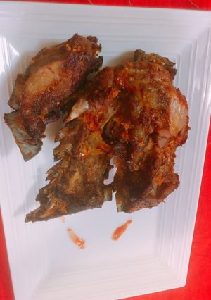 A picture of Easy grilled lamb.