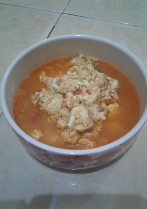 Foto resep Sambal telur orak arik