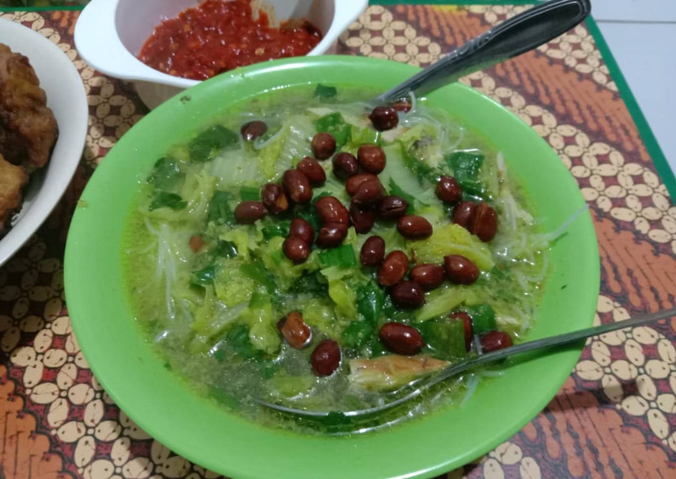 Soto Sawi Tanpa Daging