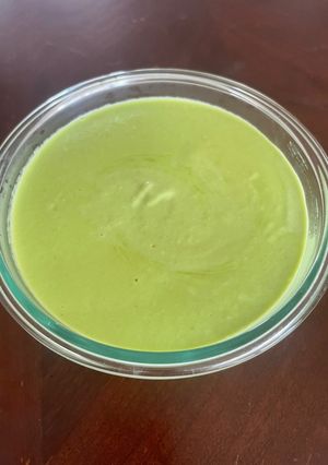 Una foto de Salsa cremosa de jalapeño