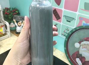 Hình của món Sữa mè đen.