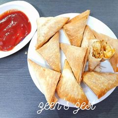 Baked Anda Samosas A picture of Baked Anda Samosas.