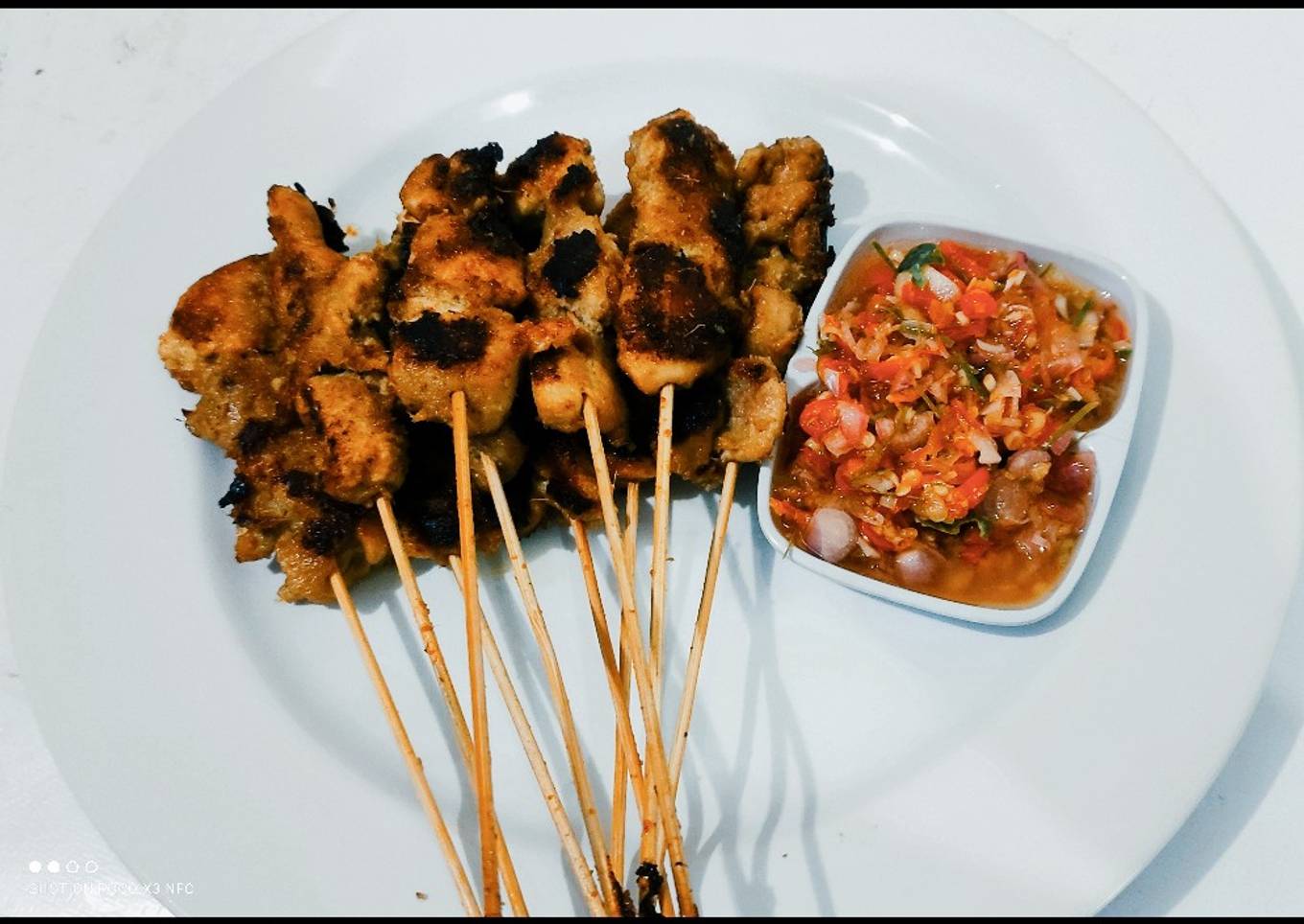 Sate Ayam sambal Matah
