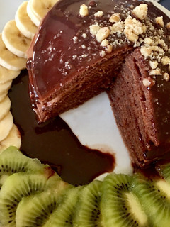 Una foto de Pancakes de nutella 🥞🍫