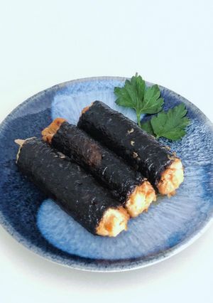 日式海苔雞肉卷 的食譜成品照片