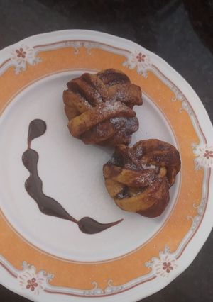 गेंहूँ के आटे से बने सिनेमन रोल (whole wheat flour cinnamon rolls racipe in hindi) रेसिपी मुख्य फोटो