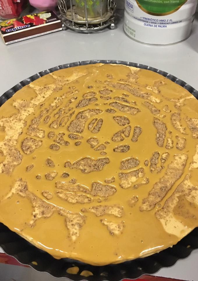 Una foto de Cheesecake de manjar