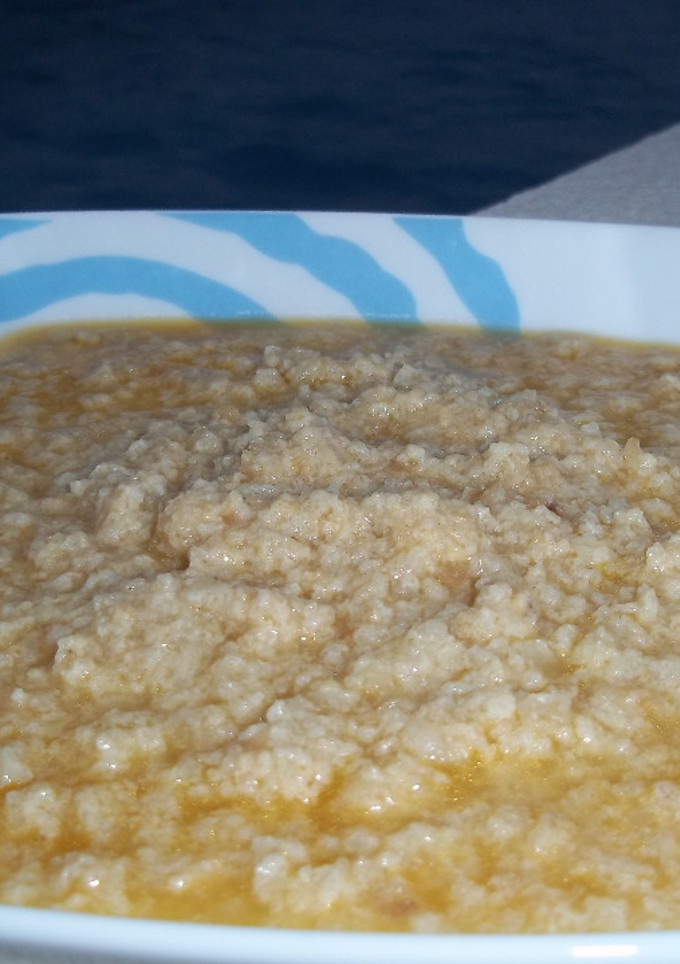 Una foto de Sopa de queso parmesano