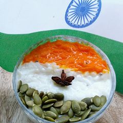 A picture of Rice Pudding/Kheer (Independence Day Special).