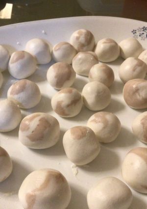 貓紋（？）湯圓 的食譜成品照片