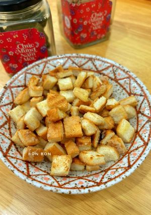 Hình của món Rìa Bánh Sandwich Ngào Caramel.